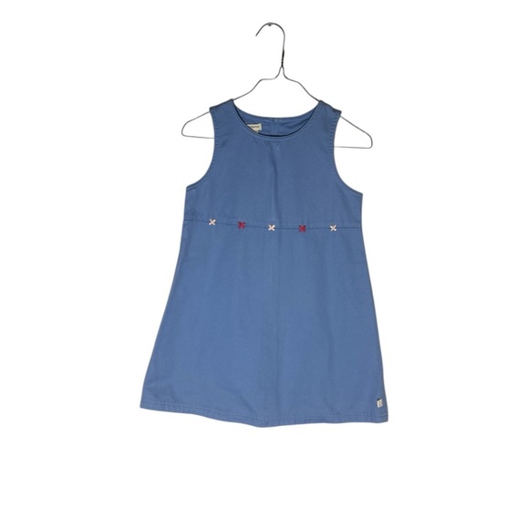 Liz Claiborne Blue Kids Casual Dress Easter Church or School - Picture 2 of 5